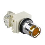 Pulsador Amarillo 9001K - Bulbo Incandescente - 220V - NA+NC - 9001K3L25AH13 - SCHNEIDER