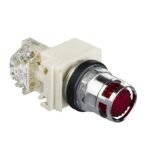 Pulsador Rojo 9001K - LED - 110V - NA+NC - 9001K3L38LRRH13 - SCHNEIDER