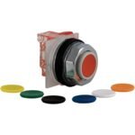 Pulsador Saliente con Plaquetas de 7 Colores 9001K - 1 NANC - 9001KR3UH13 - SCHNEIDER