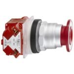 Parada de Emergencia Rojo 9001K - Reset Pulsar-Tirar - NC - 9001KR9RH6 - SCHNEIDER