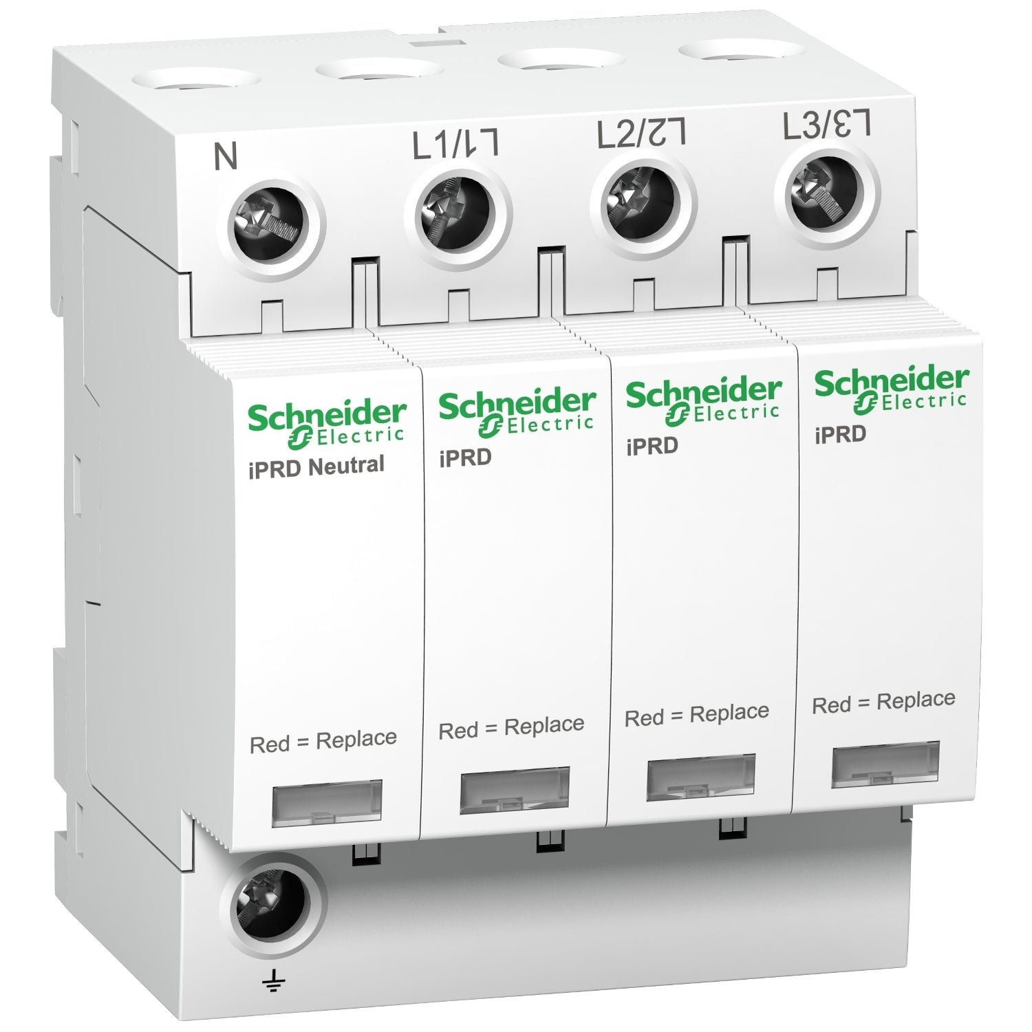 A9L40600 Limitador de Sobretensión iPRD40 - 3 Polos + Neutro - 40kA - A9L40600 - SCHNEIDER - Imagen 1