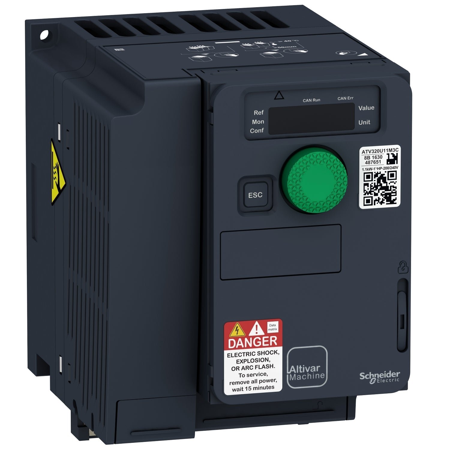 ATV320U22M3C Variador de Velocidad Altivar 320 - 11A - 200-240VAC - ATV320U22M3C - SCHNEIDER - Imagen 1