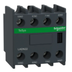Bloque de Contactos Auxiliares - 2NA+2NC - LADN22 - SCHNEIDER