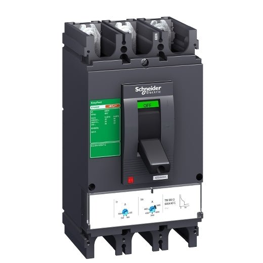 LV563316SCHNEIDER Interruptor Termomagnético EasyPact CVS - 600A - 70kA 220/240VAC (IEC 60947-2) - LV563316 - SCHNEIDER - Imagen 1