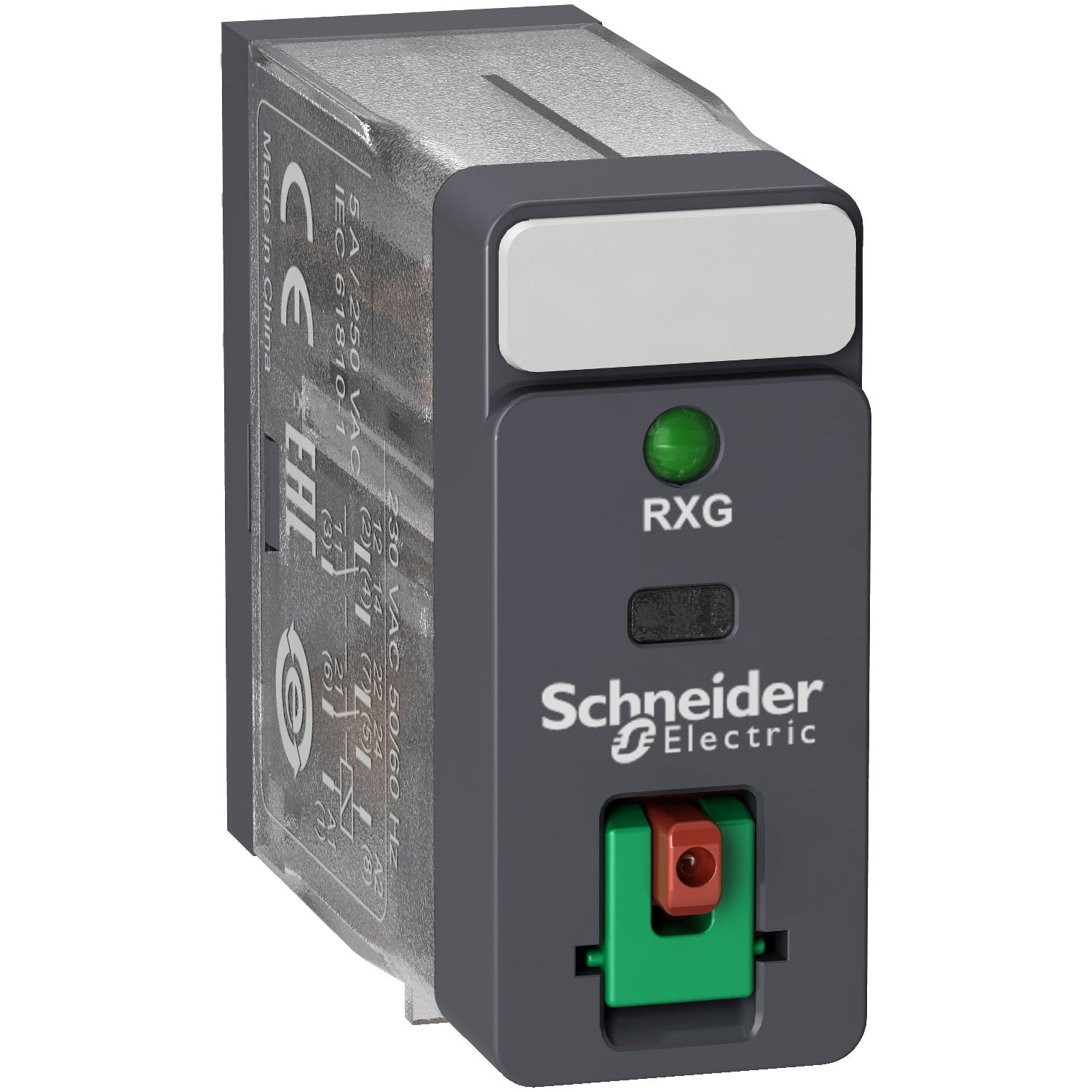 RXG22P7 Relé Enchufable Zelio Relay RXG - 220VAC - 2NANC - 5A - IP40 - Tipo Interfaz - RXG22P7 - SCHNEIDER - Imagen 1