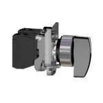 Selector Negro XB4 - Manija Larga - 2 Posiciones Fijas - NA - XB4BJ21 - SCHNEIDER