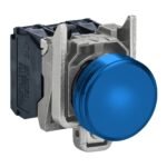 Piloto Azul XB4 - LED -  220VAC - XB4BVM6 - SCHNEIDER