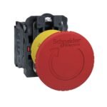 Parada de Emergencia Roja XB5 - Tipo Hongo ø40mm - Girar para Desenclavar - NC - XB5AS8442 - SCHNEIDER