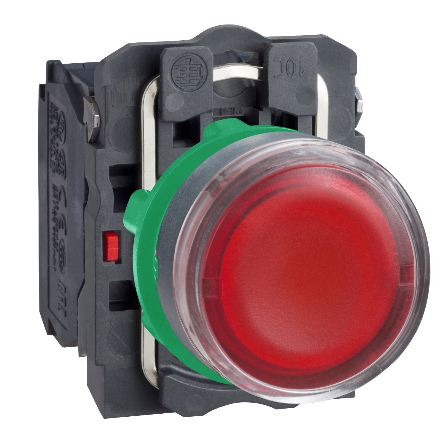XB5AW34G5 Pulsador Rojo XB5 - Rasante - LED - 110-120VAC - NA+NC - XB5AW34G5 - SCHNEIDER - Imagen 1