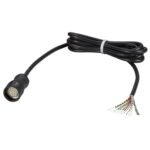 Cable con Conector Hembra M23 OsiSense XCC - 2 Metros - XCCPM23121L2 - SCHNEIDER