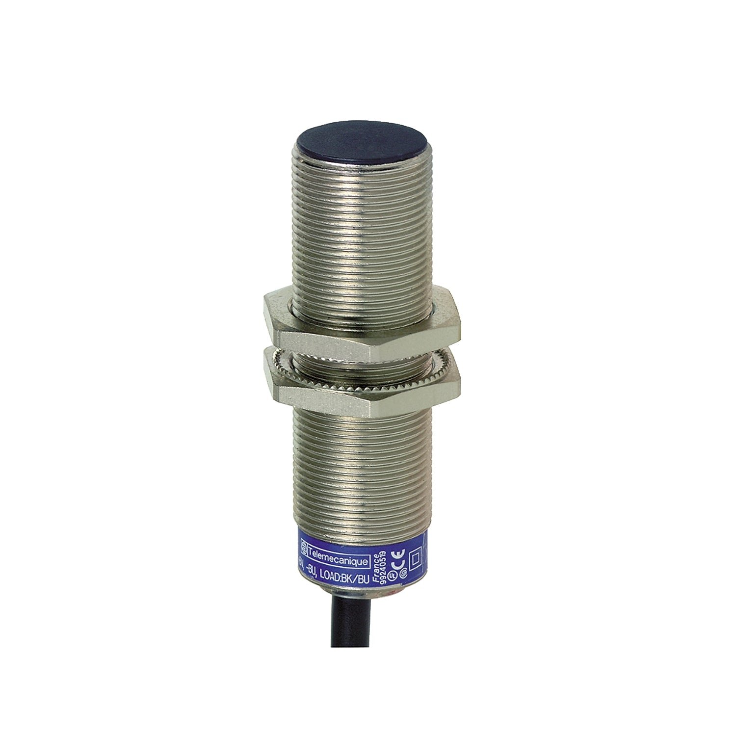 XS1M18KP340 Sensor Inductivo OsiSense XS - ø18mm - Detección 5mm - Metálico - 12-24VDC - cable 2m - XS1M18KP340 - SCHNEIDER - Imagen 1