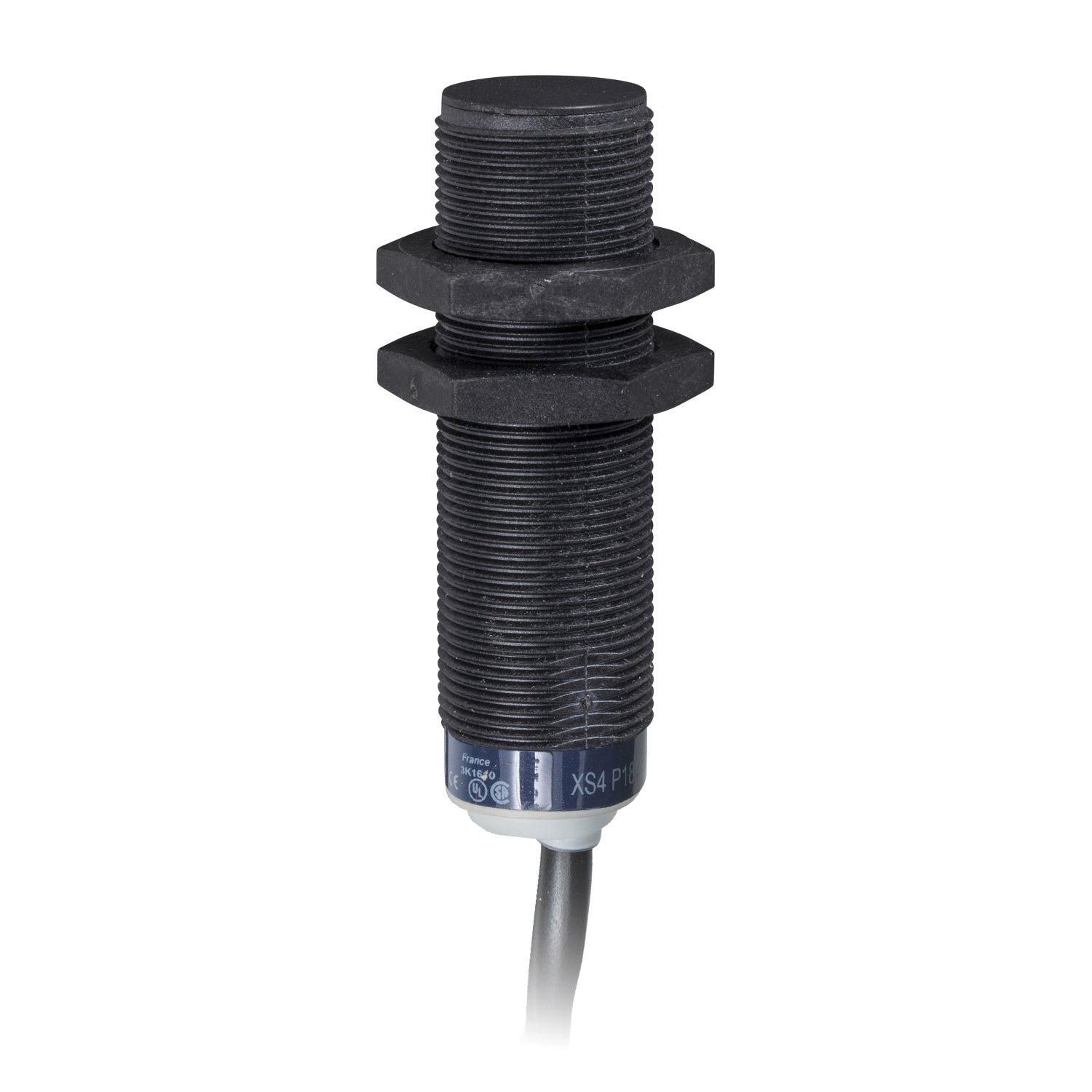 XS4P18MA230 Sensor Inductivo OsiSense XS - ø18mm - Detección 8mm - Plástico - 24-240VAC/VDC - cable 2m - XS4P18MA230 - SCHNEIDER - Imagen 1